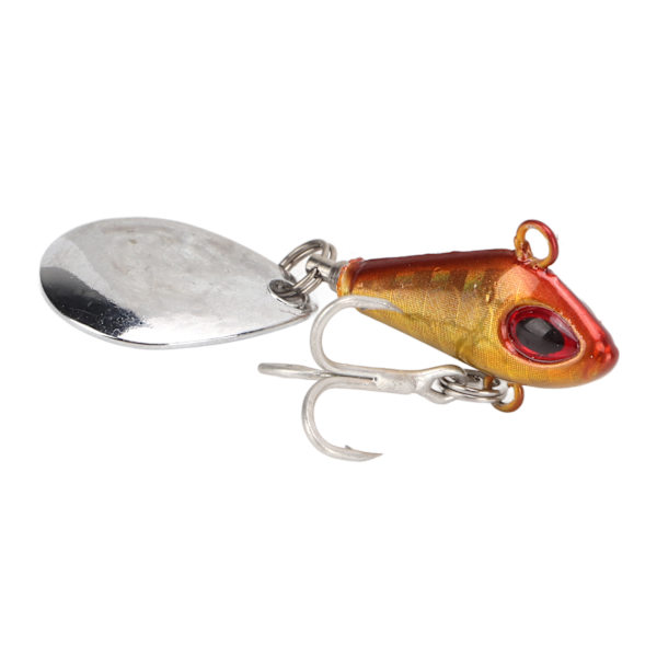 Fiske VIB Metal Mini Lures 5g konstgjorda hårda falska bete VIB sked Långt kast Fiske LureGolden