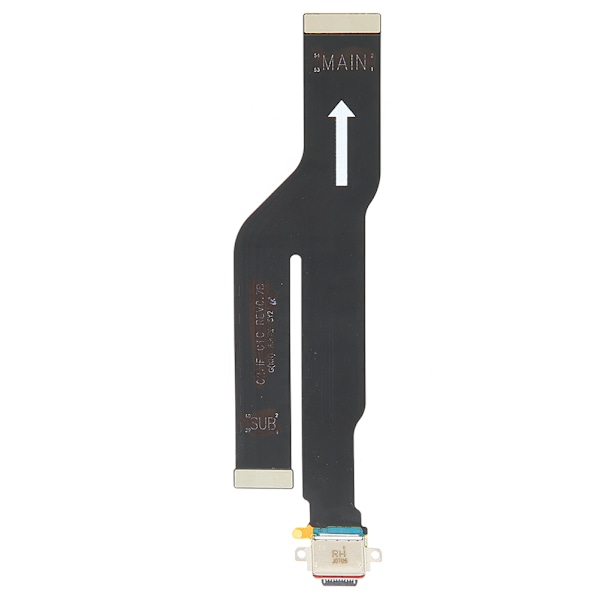 Laddningskabel Svansplugg Liten Platta USB Laddningsport för Samsung Note 20 N981F