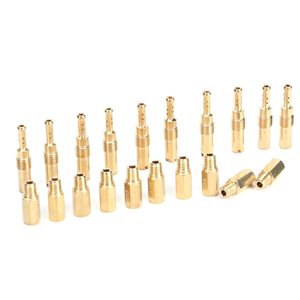 20 stk Hoveddysesett Pilot Slow Set Passer for Keihin OKO KOSO PE PWK Forgasser