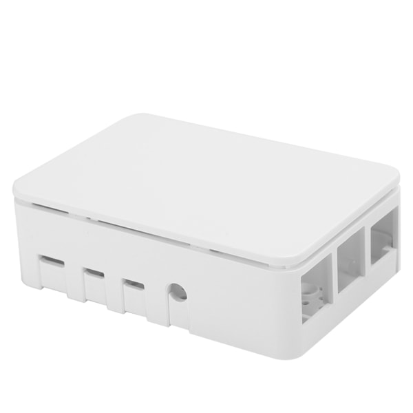 ABS Kotelo 3kpl Jäähdytyselementit Kotelolaatikko Sopii Raspberry Pi 4 Musta Valkoinen Läpinäkyvä (Valkoinen)
