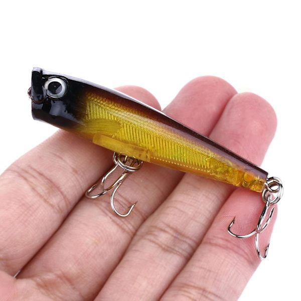 4 st Fiske Saltvatten Popper Lures Surf Fiske Lures Topwater Flytande Fiske Lures Surffiske Flytande Lure