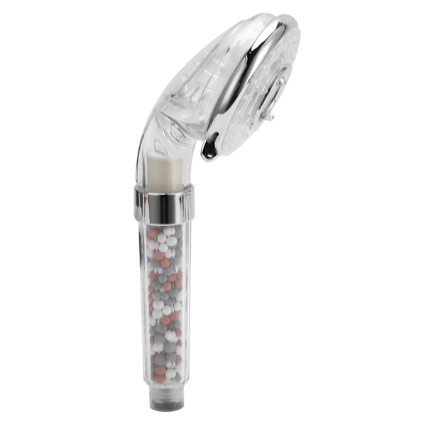 Brusehoved Negativ Ion Multifunktionel LED Lys Skiftende Håndholdt Brusehoved Spray Hoved Farverig Flash