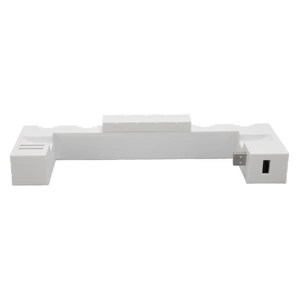 for Switch Ladestasjon Sikkerhetsbeskyttelse Kontrollerlader Dokkingstasjon for Joycon Lader Opptil 4 stk for Switch OLED Hvit