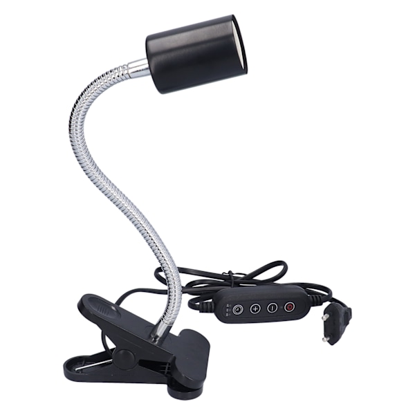 Krybdyr Varmelampeholder Krybdyr Solbad Lampeholder med Tidsfunktion E27 EU Stik 220V