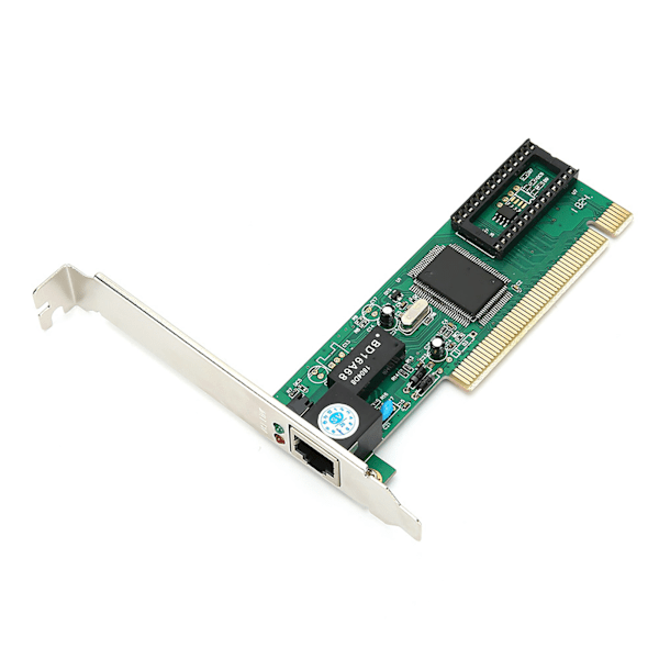 Nätverkskort Skrivbordsdator Inbyggda Tillbehör PCI Ethernet 10/100MB LAN RJ45 för PCI