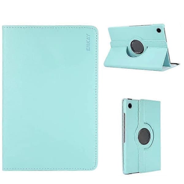 For Samsung Galaxy Tab A9+ Tablet Case ENKAY HAT PRINCE Litchi Texture PU Leather Protective Stand