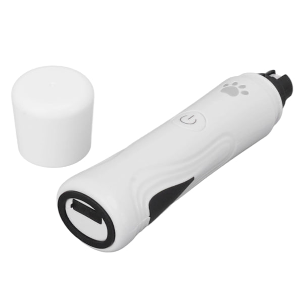 Koiran kynsien hiomakone 3 nopeutta, sähköinen USB-ladattava hiljainen lemmikkieläinten kynsien leikkuri LED-valolla, kivuton tassujen hoito koirille ja kissoille