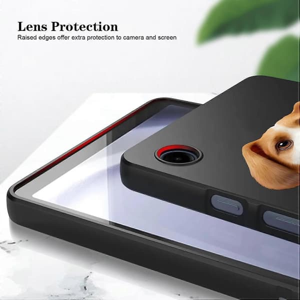 Case for Samsung Galaxy Tab A9 Pattern Print Slim TPU Tablet Protective Case - Corgi