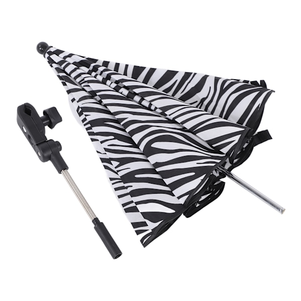 Barnevogn Paraply Justerbar Baby Trehjuling Solskyggeparaply for Sittevogn Barnevogn Rullestoler