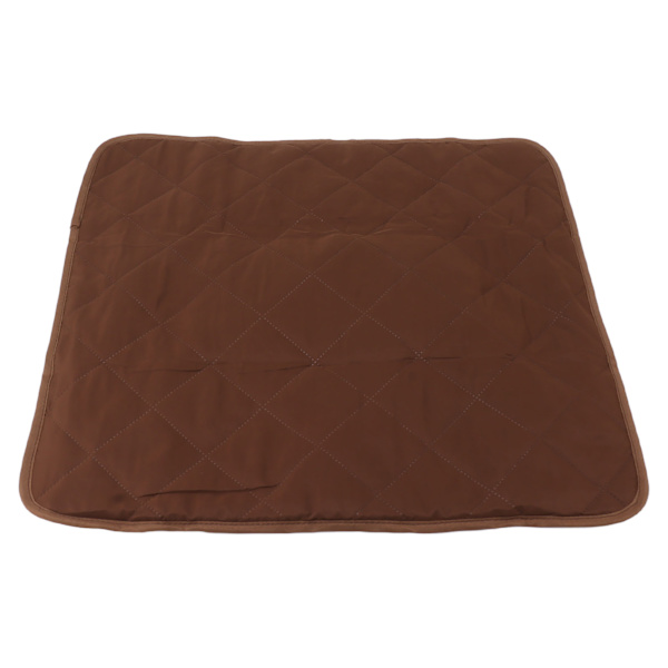 Stolpute Brun Stolputer Pads Anti Slip Vanntett Premium Bomullsmaterial Stolputer for Hjem Reise Bil Kontor