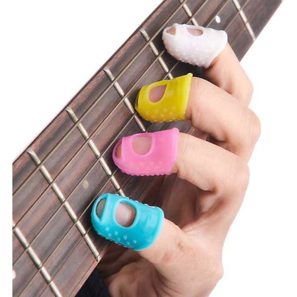 4st-Gitar Finger Cover - Vit - Transparent - S
