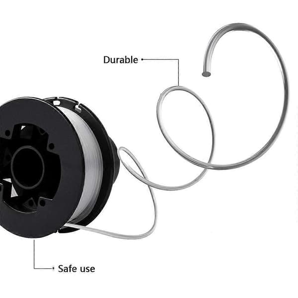 6 stk RS-136-BKP Spoler Erstatningsdele til Black & Decker Plæneklipper