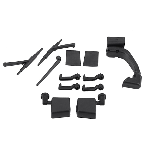 1/10 RC-lisätarvikkeet Ovenkahva Snorkkeli Pyyhin Peilisarja Traxxas Axial 313mm Auton Korikuoreen