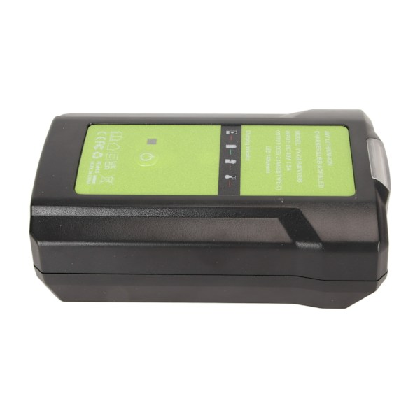 40V Laddare Dimbar LED-lampa USB Strömutgång Indikator Litiumbatteriladdare för Greenworks 29472 29482 29462 29252