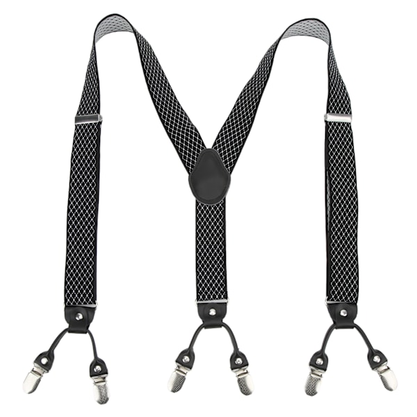 Herre Seler Let Justerbare Y-formede Stropper 3,5x110cm/1,4x43,3in Ergonomiske Seler til Tøjmatchning