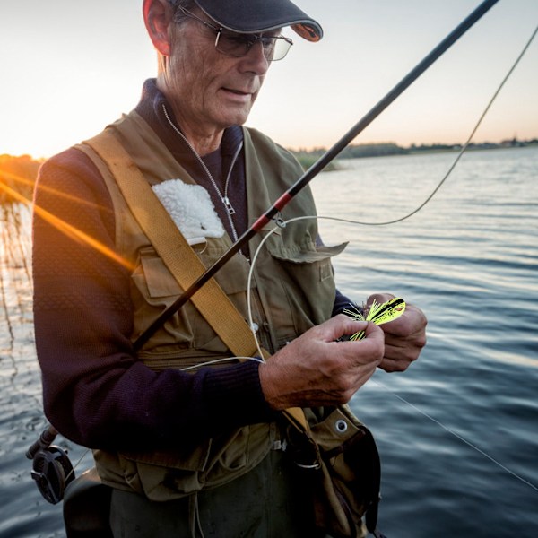 Lokke kunstig ormhodeformet frosk mykt agn med krokfisketilbehør (006)