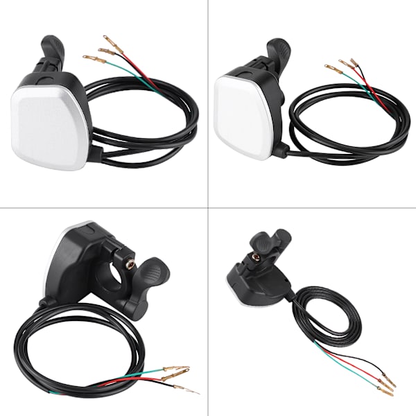 24V 36V 48V 7/8\" Styrehåndtag Elektrisk Cykel Scooter E-cykel Tommelgas