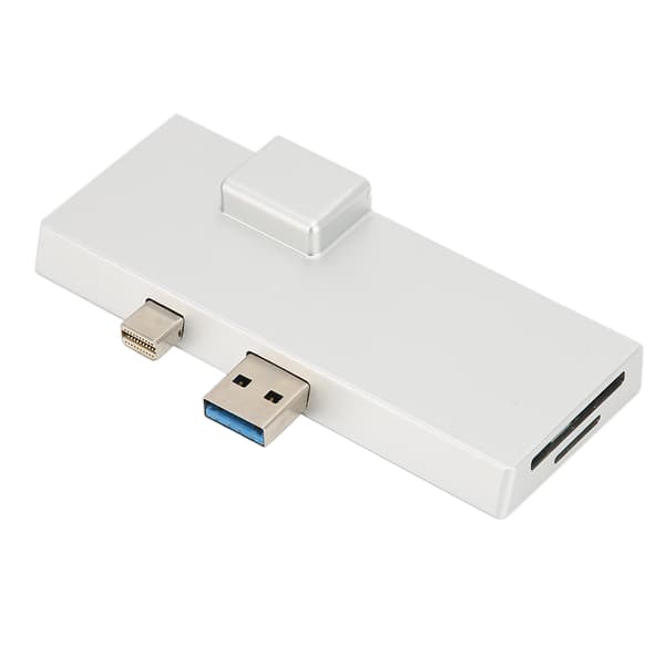 6 i 1 Dockingstation Aluminiumlegering Udvidelsesdock Tilbehør til Microsoft Pro 4/5/6