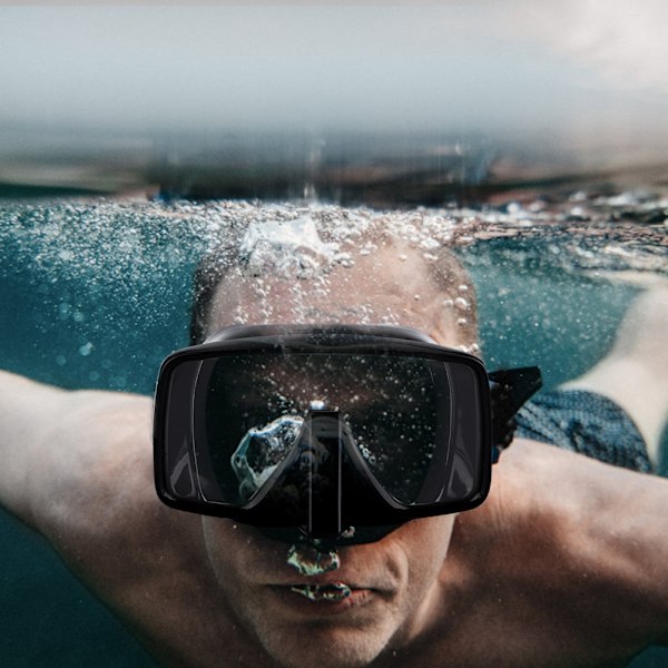 Scuba-sukellusmaski, silikoninen sukelluslasit pelastukseen/scuba-sukellukseen