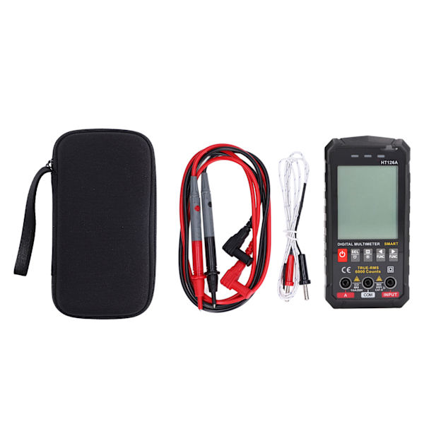 Digitalt display multimeter farveskærm automatisk identifikation elektronisk detektionsmåler HT126A
