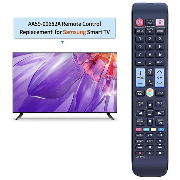 AA59-00652A Replacement Remote Control for Samsung TV, ABS TV Remote Control