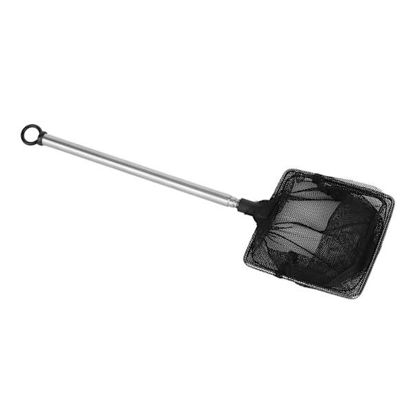 Fiskenett i nylon for fisk og reker med håndtak i rustfritt stål for akvarium og fiskekar