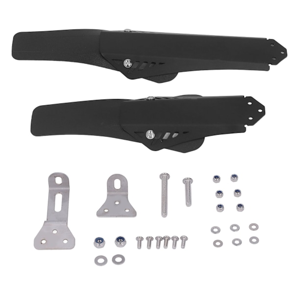 2 st Fällbar Cykel Skärm Bakre Framre Regn Skydd Aluminium Legering Cykel Lera Skydd Set för DAHON K3 P8 D5
