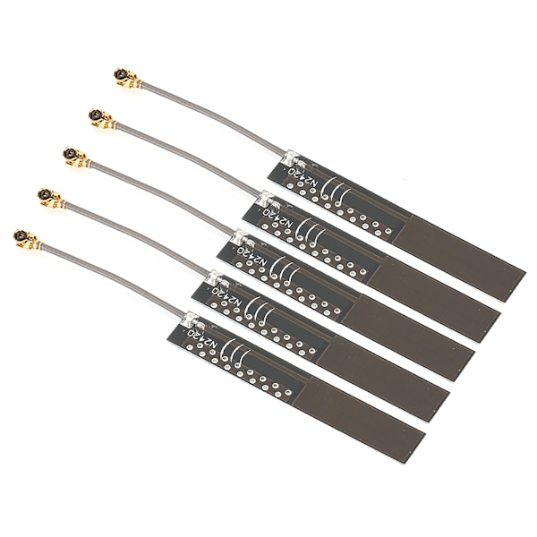 5 stk. 2.4G Antenne Innebygd WIFI-antenne for IPEX1 Grensesnitt Trådløst WIFI-kort