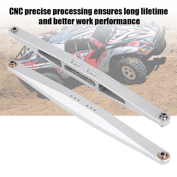Modell Tilbehør Aluminiumslegering Bakre rett arm for TRAXXAS UDR RC Short Course Truck
