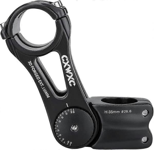 Adjustable MTB Stem 31.8mm 70 Degree 90/110/130/145mm Bicycle Stem Riser