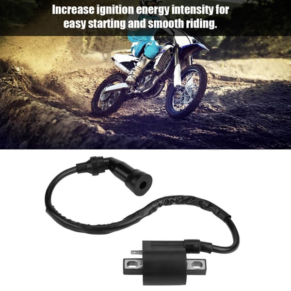 Motorcykel Tændspole til Yamaha Bear Tracker 250 ATV 1999 2000 2001 2002 2003 2004 Sort