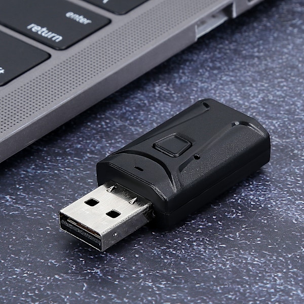 For Bluetooth Adapter 2-i-1 5.0 Sender og Mottaker Lyd for TV Bil Hjem Stereo