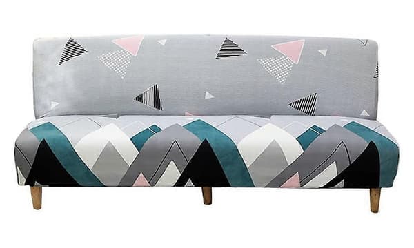 Armless Sofa Cover Stretch Sofa Cover 2-seater 3-seater Armless Sofa Bed