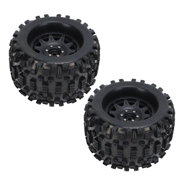2 st RC Bil Hex Hjul Gummiförstärkta med 3 Specifikationer Kombinator RC Monster Truck Däck Däck för 1/8 Arrma General