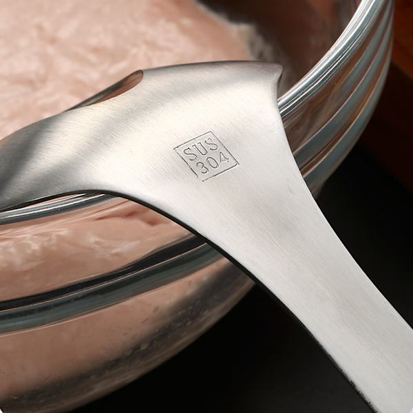 Kjøttbolle skje i rustfritt stål, non-stick kjøttbolle skje, kjøttbolle maker med langt håndtak