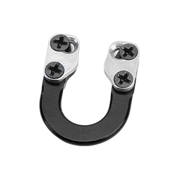 Bueskydning D Loop Compound Bue Metal D Loop med skruetrækkere Jagt Skydning Mål Tilbehør Sort