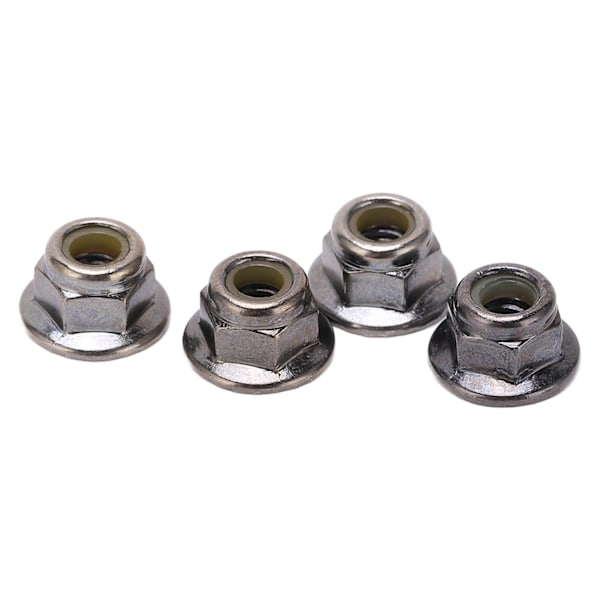 4 stk/sett 4mm M4 Hjulmutterlås for Arrma 1/10 Fjernstyrt Bil Universal Anti-Skli Muttere Tilbehør