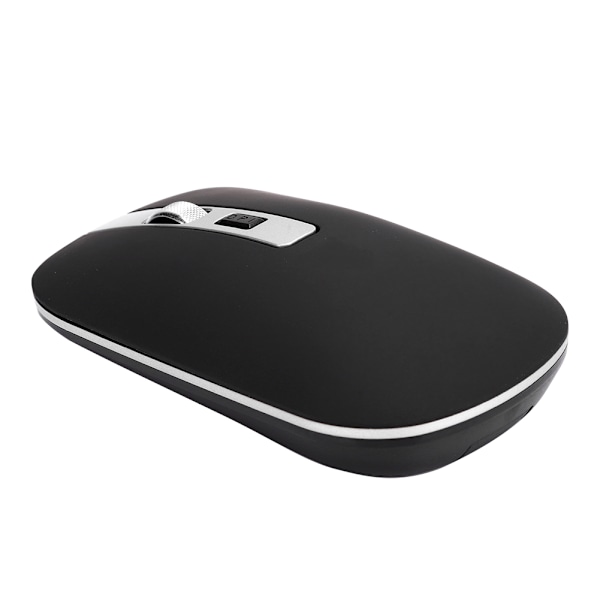 2.4G langaton hiiri, ergonominen, 1600 DPI, korkea resoluutio, USB-lataus, tietokonetarvikkeet, musta