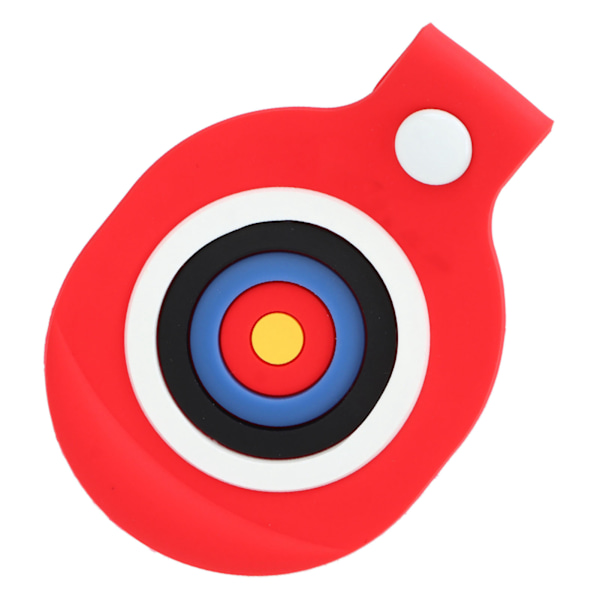 Recurve-jousivarren kärjen suoja, jousiammunnan suoja, kumipala kengille, pitkälle jouselle, metsästykseen, ampumiseen, punainen