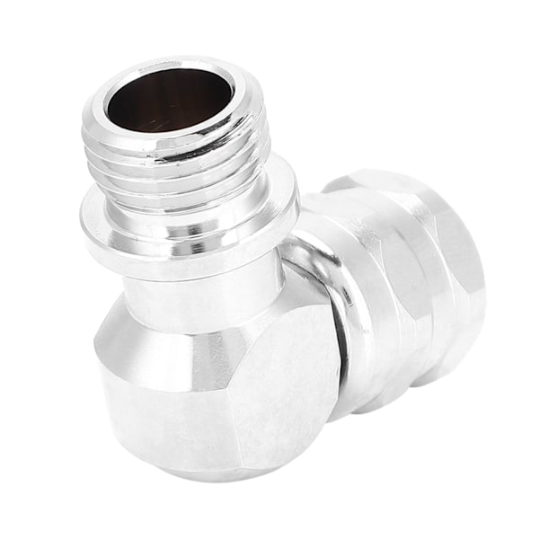 110 graders forkrommet messingregulator dreibar adapterkontakt for dykking