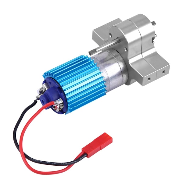 Nopeusvaihde Metallivaihde 370 harjamoottorilla WPL 1633 RC-autoon (hopea)