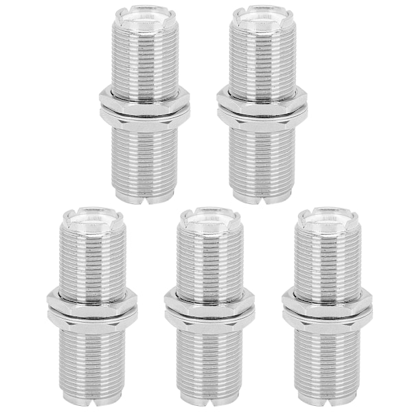 5st SO239 UHF Hona till Hona Kontakt Jack RF Adapter Kontakt för 2 PL259 Kontakter