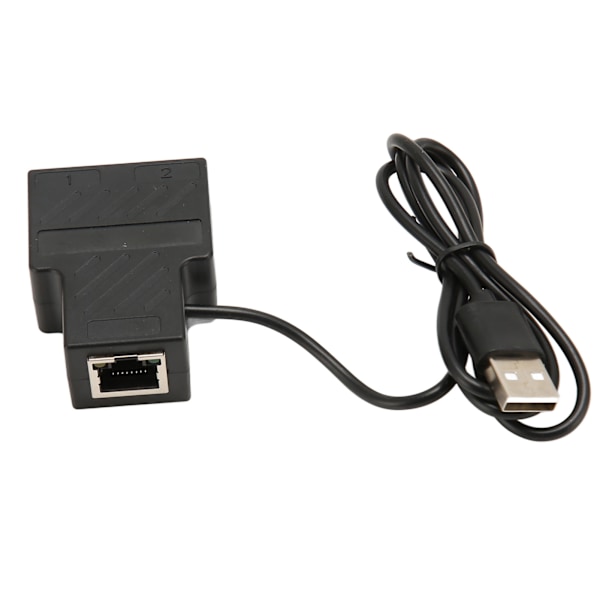 100 Mbps Ethernet-jakaja RJ45 1-2 Nopea Ethernet-jakajasovitin USB-virtajohdolla