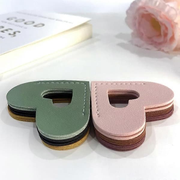Cute Hollow Heart Corner Bookmark, Personalized Book Accessories
