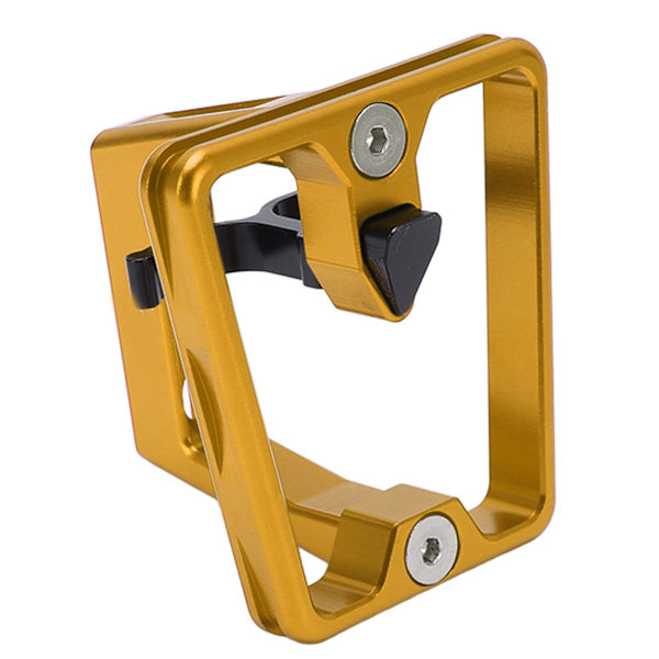 Foldbar cykel forreste bærer Adapter Aluminiumlegering Hul Skåret Mount Base til Poday Gold