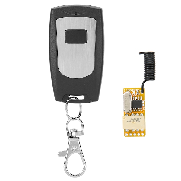 12V Minityp Trådlös Kontroller Fjärrkontroll Switch Enkelriktad Relä Tillbehör Utrustning