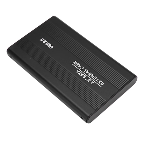Ekstern harddisk 2,5 tommer Slim USB 2.0 Høj hastighed Plug and Play Mobil harddisk til computer PC Rejse Sort 500GB