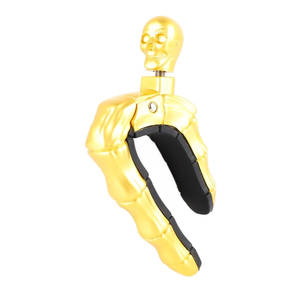 Akustisk gitarr Capo Skalle Form Ganska cool metall elektrisk klassisk gitarr Capo för Ukulele Gold