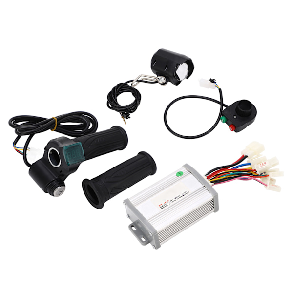36V 800W El-cykel Controller Styrekit Overstrømsbeskyttelse Børstestyring med Gasgreb Kit til Reparation