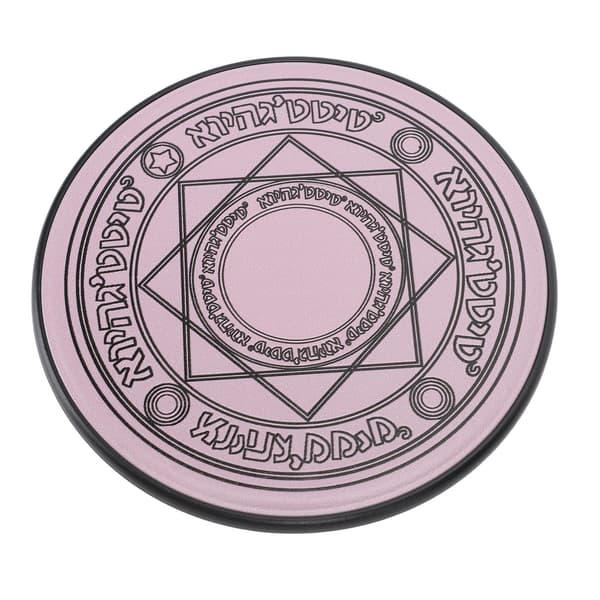 Magic Array Trådløs Oplader 20W Hurtig Trådløs Opladningspude med Åndedrætslys Effekt Sakura Pink Desktop Stil